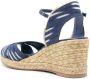 Stuart Weitzman Mirela II 80 mm espadrilles Blauw - Thumbnail 3