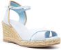 Stuart Weitzman Mirela II 80 mm espadrilles Blauw - Thumbnail 2