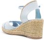 Stuart Weitzman Mirela II 80 mm espadrilles Blauw - Thumbnail 3