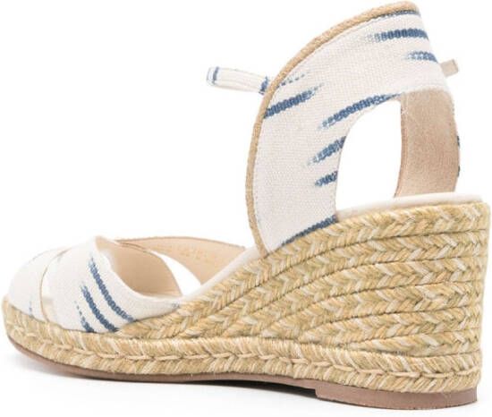 Stuart Weitzman Mirela II 80 mm espadrilles Beige