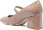 Stuart Weitzman MJ pumps met logoplakkaat Roze - Thumbnail 3