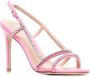 Stuart Weitzman Mondrian Glam sandalen verfraaid met kristallen Roze - Thumbnail 2