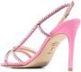 Stuart Weitzman Mondrian Glam sandalen verfraaid met kristallen Roze - Thumbnail 3