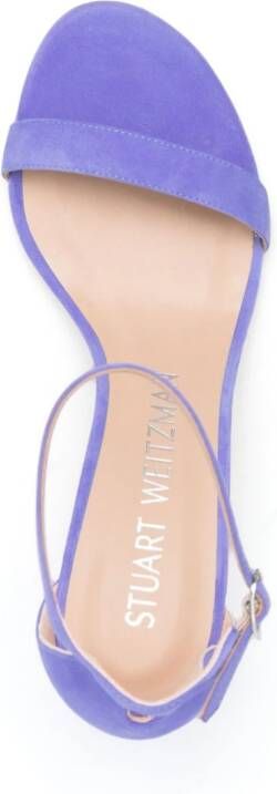 Stuart Weitzman Nearlynude sandalen Blauw