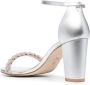 Stuart Weitzman NearlyNude sandalen Zilver - Thumbnail 3