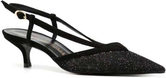 Stuart Weitzman Noche slingback pumps Zwart