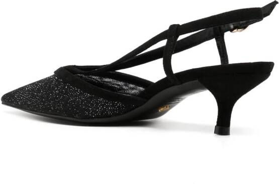 Stuart Weitzman Noche slingback pumps Zwart