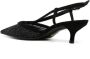 Stuart Weitzman Noche slingback pumps Zwart - Thumbnail 3