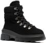 Stuart Weitzman Noho wandellaarzen gevoerd met lamswol Zwart - Thumbnail 2