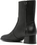 Stuart Weitzman Leren enkellaarzen Zwart - Thumbnail 3