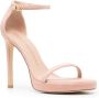 Stuart Weitzman Nudist Disco sandalen Roze - Thumbnail 2