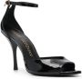 Stuart Weitzman Nudistjune leren sandalen Zwart - Thumbnail 2