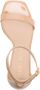 Stuart Weitzman Nudistcurve sandalen met blokhak Beige - Thumbnail 4