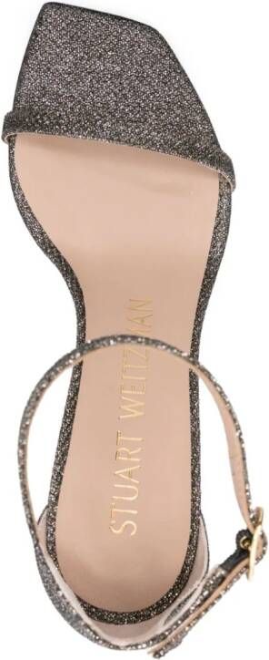 Stuart Weitzman Nudistcurve sandalen Zilver