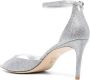 Stuart Weitzman Nudistcurve 85 mm sandalen Zilver - Thumbnail 3