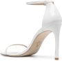 Stuart Weitzman Nudistsong 110 mm leren sandalen Wit - Thumbnail 3