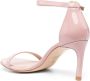 Stuart Weitzman Nunakedstraight leren pumps Roze - Thumbnail 3