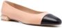 Stuart Weitzman Ballerina's met contrasterende neus Roze - Thumbnail 2