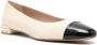 Stuart Weitzman Leren ballerina's Beige - Thumbnail 2