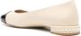 Stuart Weitzman Leren ballerina's Beige - Thumbnail 3