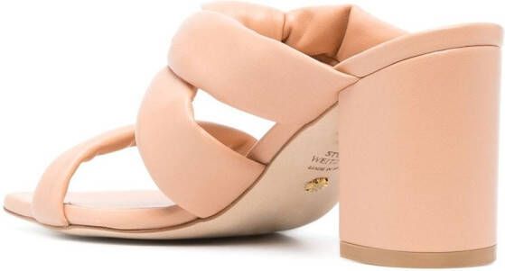 Stuart Weitzman Play sandalen met geknoopt detail Beige