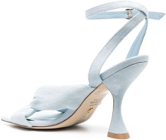 Stuart Weitzman Playa sandalen met bandje Blauw