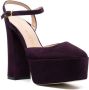 Stuart Weitzman Pumps met plateauzool Paars - Thumbnail 2