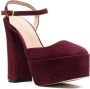 Stuart Weitzman Pumps met plateauzool Rood - Thumbnail 2