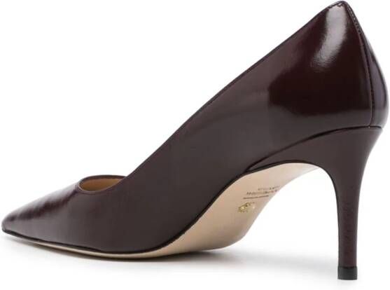 Stuart Weitzman Pumps met puntige neus Paars