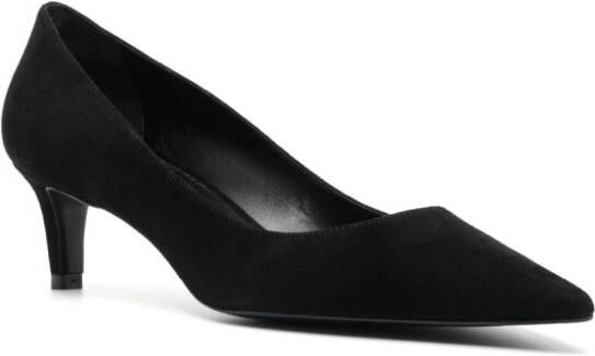 Stuart Weitzman Pumps met puntige neus Zwart