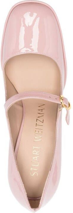 Stuart Weitzman Pumps met ronde neus Roze