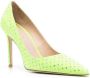 Stuart Weitzman Pumps verfraaid met kristal Groen - Thumbnail 2