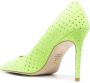 Stuart Weitzman Pumps verfraaid met kristal Groen - Thumbnail 3