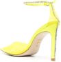 Stuart Weitzman Pumps verfraaid met kristallen Geel - Thumbnail 3