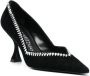 Stuart Weitzman Pumps verfraaid met kristallen Zwart - Thumbnail 2