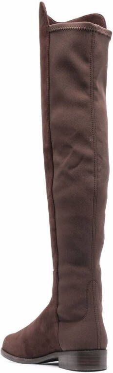 Stuart Weitzman Reserve knielaarzen Bruin