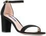 Stuart Weitzman Sandalen met blokhak Zwart - Thumbnail 2