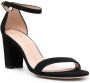 Stuart Weitzman Sandalen met blokhak Zwart - Thumbnail 2