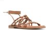 Stuart Weitzman Sandalen met gevlochten bandje Bruin - Thumbnail 2