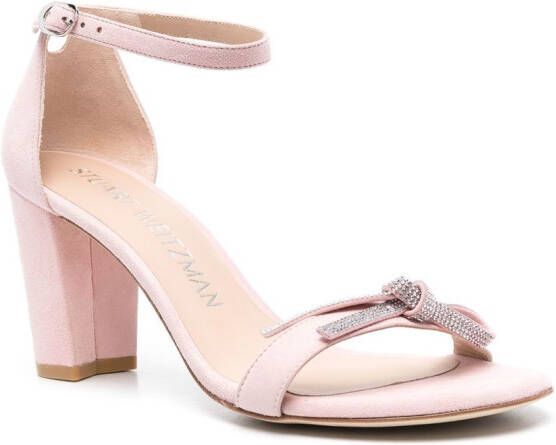 Stuart Weitzman Sandalen met hak Roze