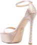 Stuart Weitzman Sandalen met plateauzool Roze - Thumbnail 3