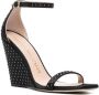 Stuart Weitzman Sandalen verfraaid met kristal Zwart - Thumbnail 2