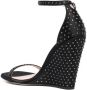 Stuart Weitzman Sandalen verfraaid met kristal Zwart - Thumbnail 3