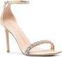 Stuart Weitzman Sandalen verfraaid met kristallen Goud - Thumbnail 2