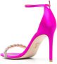 Stuart Weitzman Sandalen verfraaid met kristallen Roze - Thumbnail 3