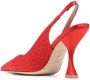 Stuart Weitzman Say pumps met stras Rood - Thumbnail 3