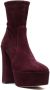 Stuart Weitzman Skyhigh 145mm laarzen met plateauzool Rood - Thumbnail 2