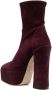 Stuart Weitzman Skyhigh 145mm laarzen met plateauzool Rood - Thumbnail 3