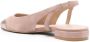 Stuart Weitzman Sleek leren slingback pumps Roze - Thumbnail 3