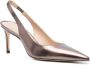 Stuart Weitzman Slingback pumps met puntige neus Bruin - Thumbnail 2